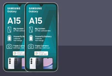 2x Samsung Galaxy A15