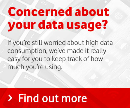 Concerned about your data usage?