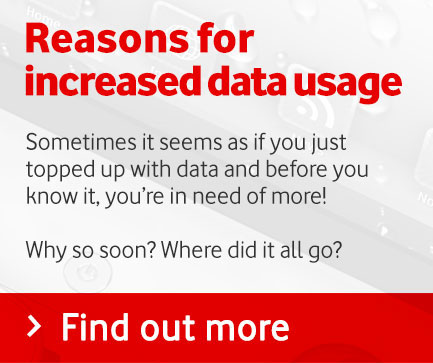 Reasons for increased data usage