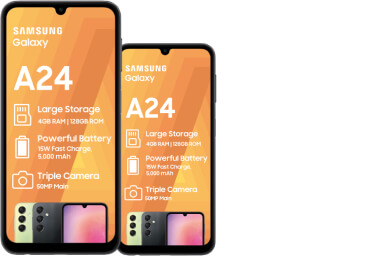 2x Samsung Galaxy A24 128GB