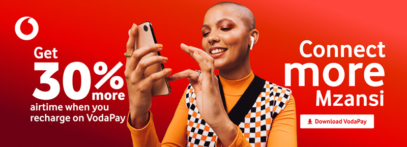 Score airtime with the VodaPay app