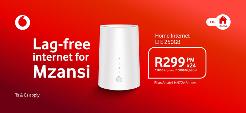 Go wireless with Vodacom LTE
