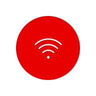 Icon of wi-fi symbol