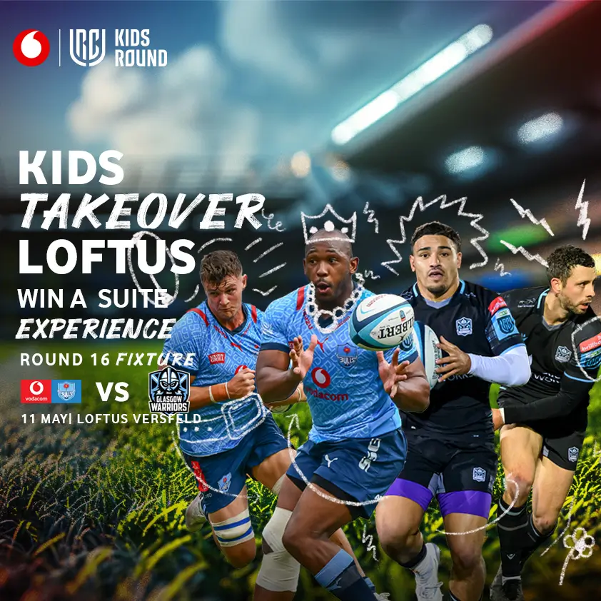Score VIP tickets to the Vodacom RED Kids Suite for #BULvGLA!