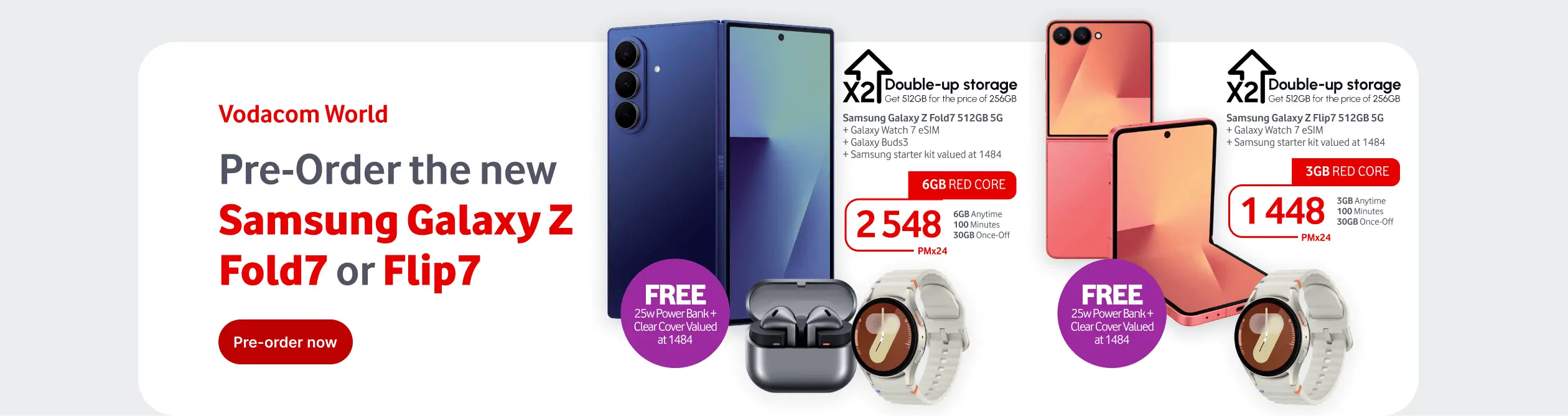 Vodacom World Samsung Pre-order