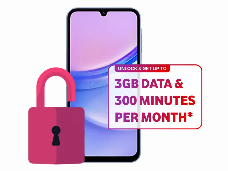 Easy2Own 3GB & 300 min per month