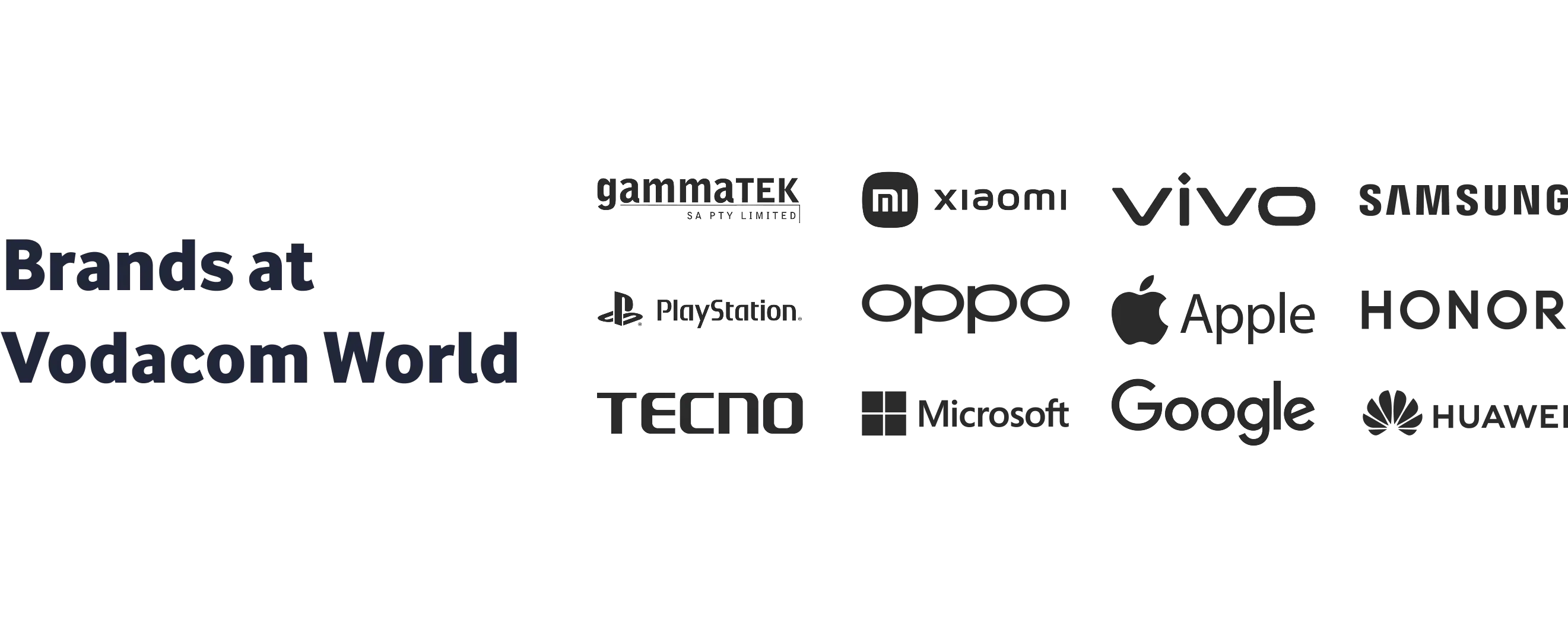 Vodacom World Brands