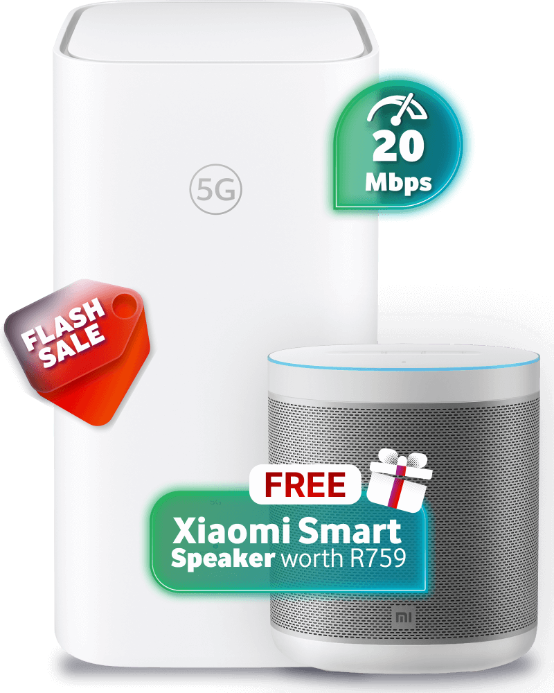 Free speaker. Home WiFi sorted.