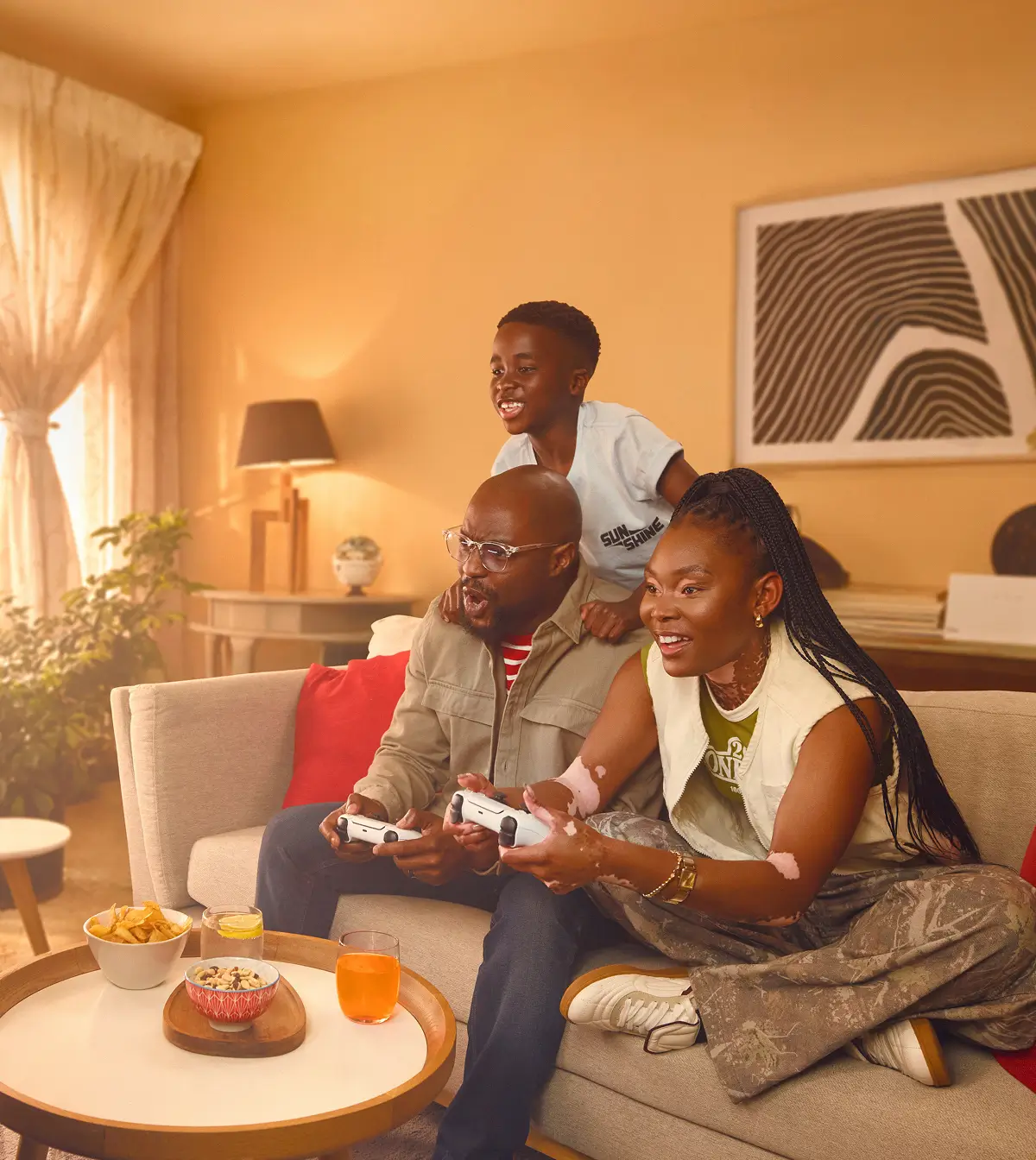 Image of a people playing a video game