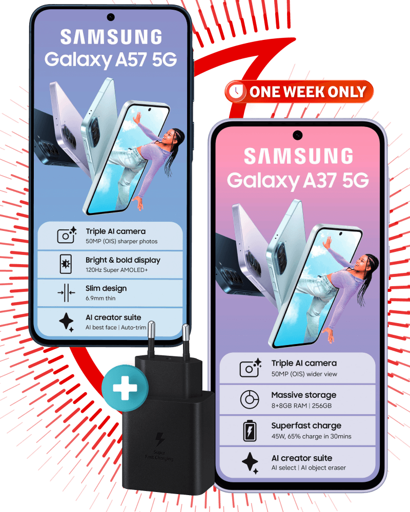 The new Samsung Galaxy A37 and A57