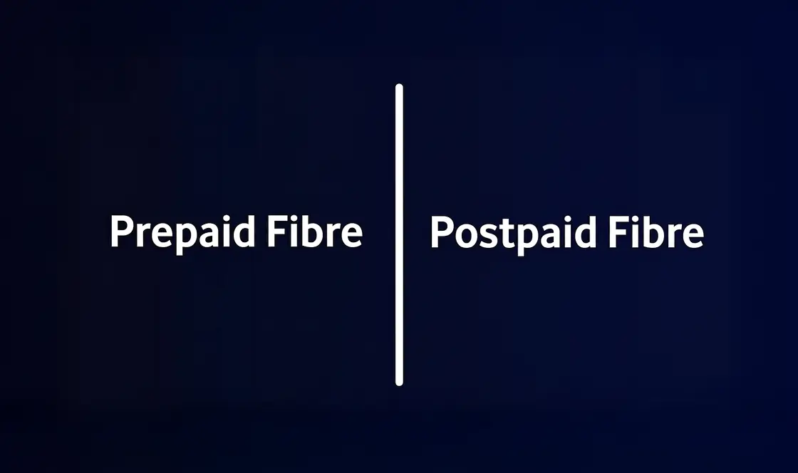 Prepaid vs postpaid fibre