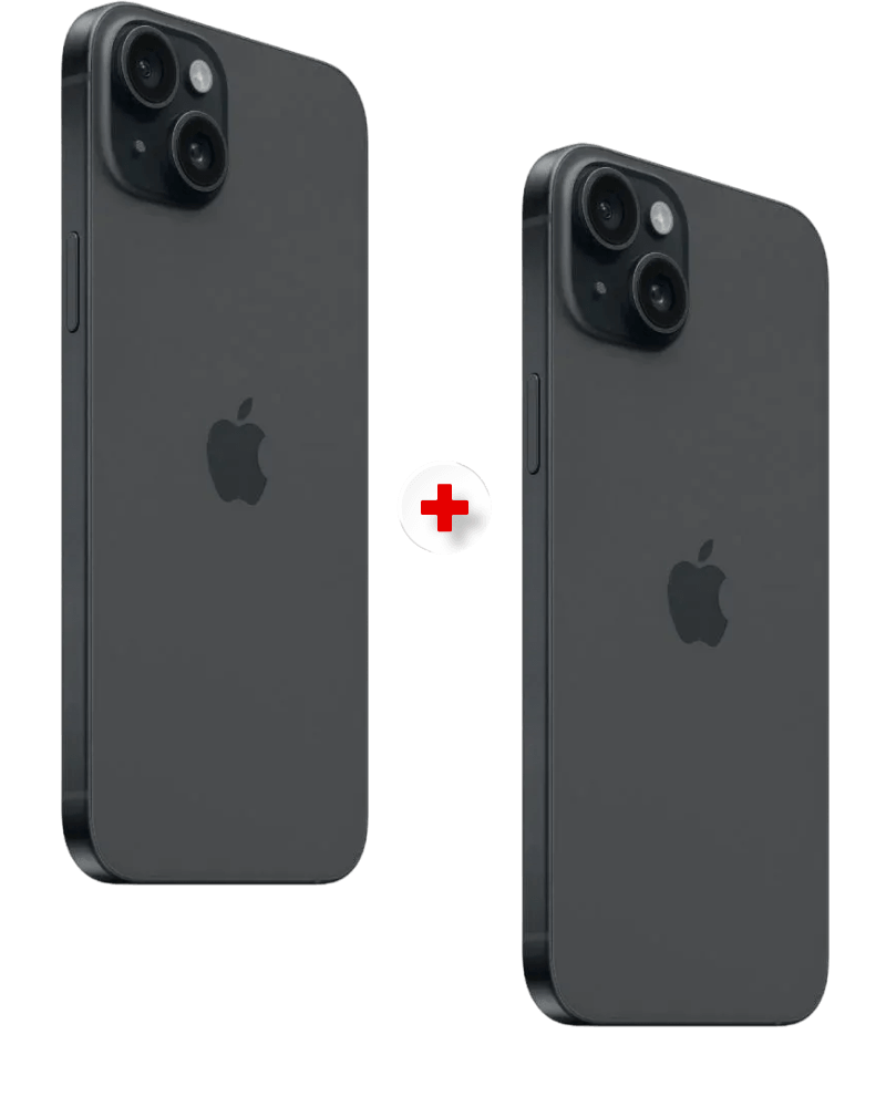 Twice as nice, two iPhone 15 on sale