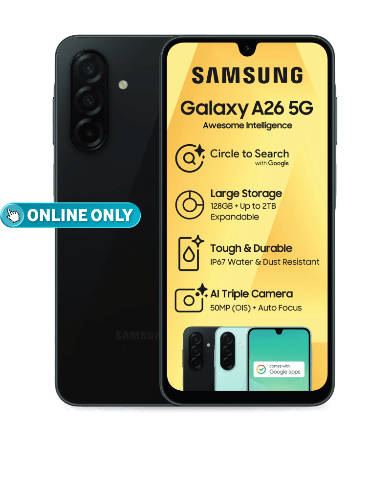 Say yes to Galaxy A26