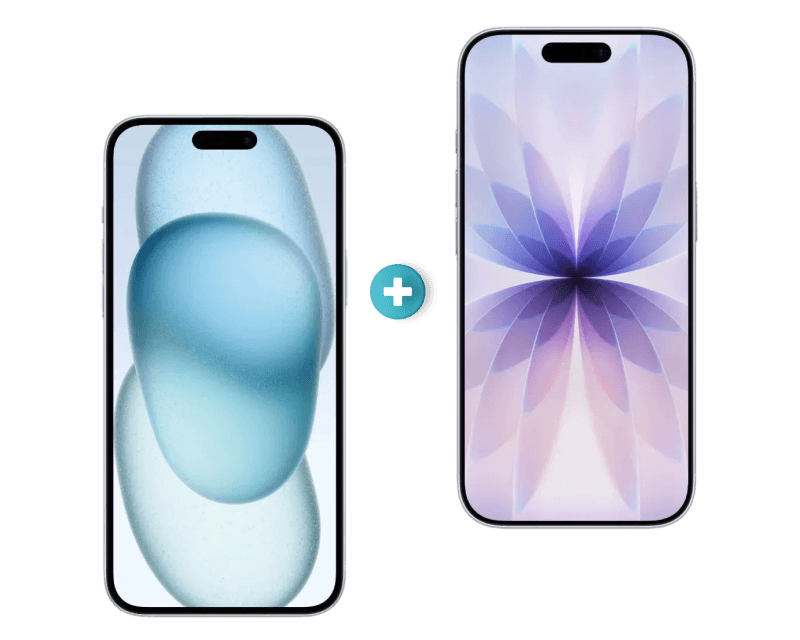 Get two iPhone 15 devices