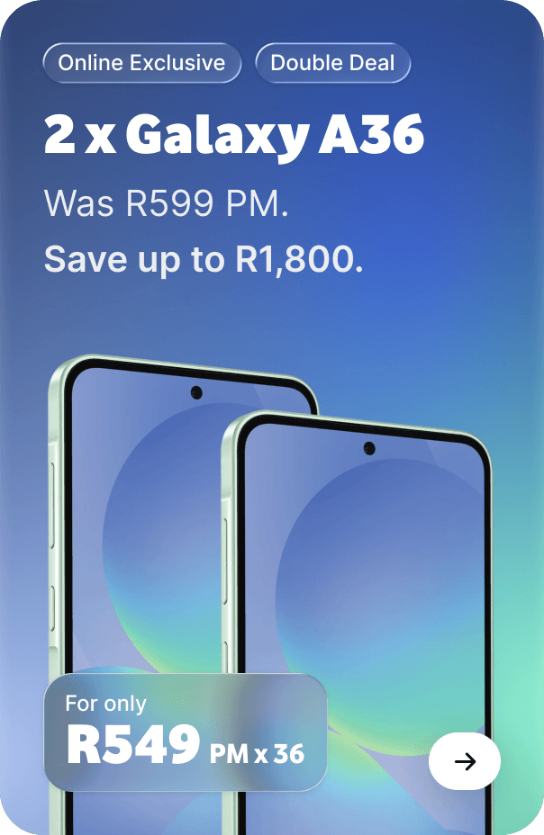 2x Samsung Galaxy A36