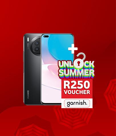 Huawei Nova 8i + FREE R250 voucher for R249 PM.